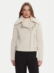 Байкерская куртка regular fit W5BL35 W2820 Guess, экрю