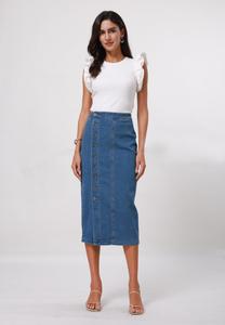 Юбка Anna Field Denim skirt, Blue