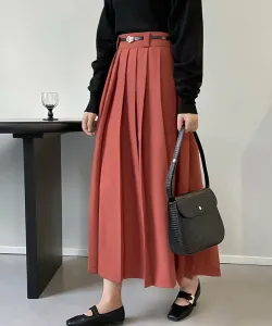 Плиссированная юбка с высокой талией Aimoha - Select -, цвет Red