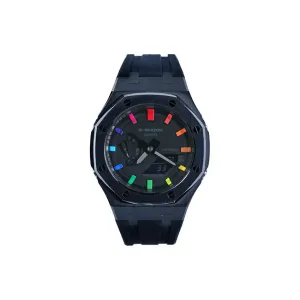 CASIO Мужские часы Men Liquid Crystal/Analog Dual Display Series Black