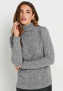 Топ с длинными рукавами ANIMAL PRINT Long Tall Sally, серый