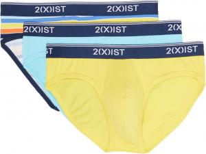 Комплект из 3 трусов-брифов из эластичного хлопка, не предназначенных для показа 2(X)IST, черный