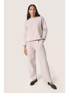 Трикотажные брюки прямого кроя SLMagana цвета Porpoise Soaked in Luxury