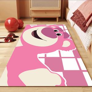 Budis Ковер 160х230 см для спальни/гостиной, утолщенный, звукоизоляционный, с рисунком, прикроватный, не скользящий