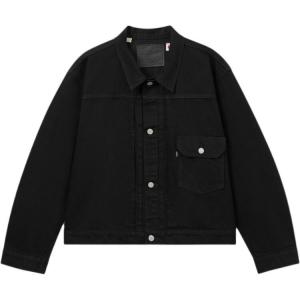 Джинсовая куртка мужская черный Levis