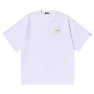 Футболка BAPE Gradient T-Block Oversized Tee, White