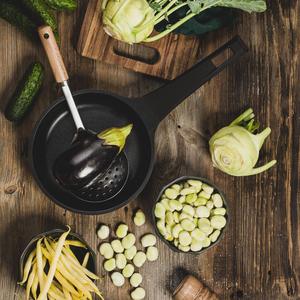 Сковорода Ultimo с дисплеем температуры 20 см AMBITION, черный