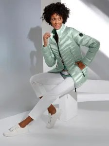 Пуховик CREATION L PREMIUM, без капюшона, мятный