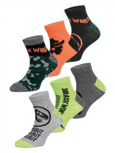 Носки Jurassic World, разноцветный