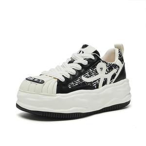 Низкие повседневные туфли для женщин HR, бежевый/черный