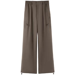 Женские повседневные брюки тонкие прямого кроя CAMEL, ranger коричневый