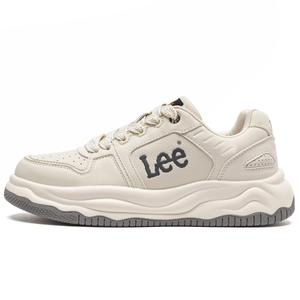 Dissolve Shoes Height Increasing Slip Resistant Low top Skateboard Shoes Men's Lee, бежевый