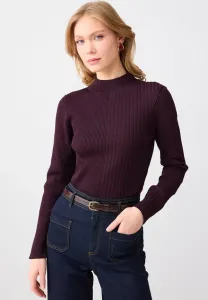 Узкий джемпер с рыбацким воротником Jimmy Key, Purple
