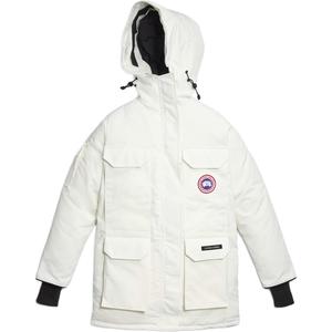 Экспедиционная парка с пуховым утеплителем, женская Canada Goose, polaris белый