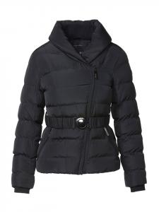 Женская стеганая куртка ЧЕРНОГО цвета KOROSHI