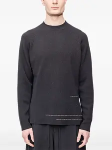 Свитер в рубчик Devoa, черный