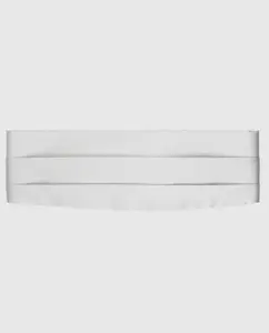 Жемчужно-серый пояс с футляром Emidio Tucci, светло-серый