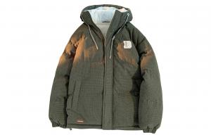 Пуховик для мужчин и женщин WARRIOR, зеленый[free diy badge]