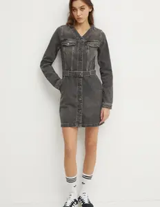 Джинсовое платье Tommy Jeans, серый