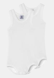 Боди 2 PACK Petit Bateau, цвет white