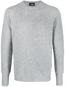 Кашемировый джемпер Drumohr, серый