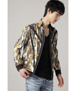 Tornado mart куртка из саржи с леопардовым принтом, уменьшающийся под воздействием соли, цвет Yellow