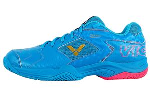 Victor ВИКТОР 9200 Амортизирующие противоскользящие износостойкие низкие бадминтонные кроссовки унисекс синие