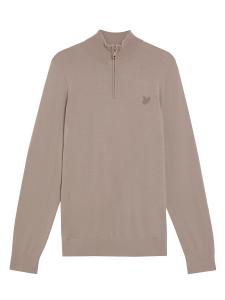 Свитер Lyle & Scott Tonal Eagle, серо-коричневый