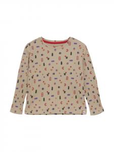 Рубашка с длинными рукавами Paullina в минималистичном узоре Noppies