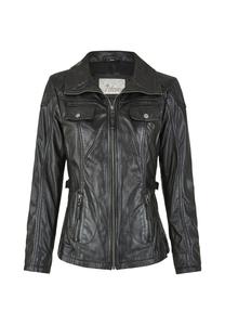 Кожаная куртка мерль 7eleven, черный