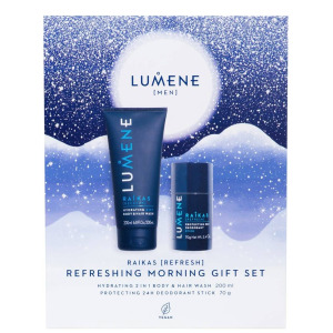 Lumene Men Raikas Refreshing Morning набор для ухода за мужчинами, 1 шт.