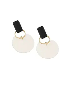 Женские серьги-подвески Sohi, white