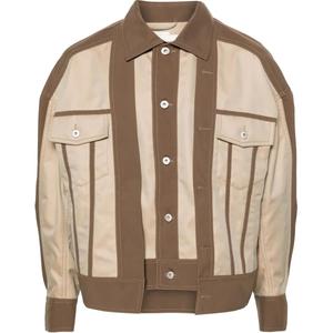 Feng Chen Wang Куртка мужская коричневые