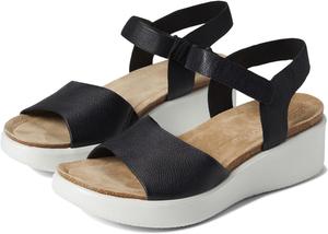 Сандалии ECCO Flowt Wedge Cork Sandal, черный