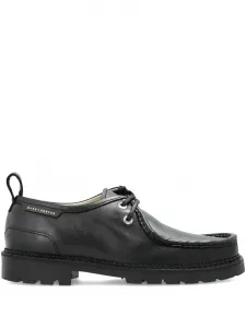 Дерби Moby на шнуровке, каблук 30 мм Duke & Dexter, черный