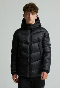 Куртка-Бомбер merciato, зимняя куртка Zavetti Canada, Jet Black