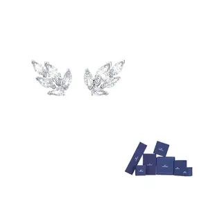 Серьги-гвоздики Louison для женщин Swarovski, серебряный