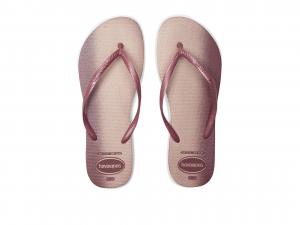 Сандалии Havaianas Slim Gloss Flip Flop Sandal, цвет Amaranth