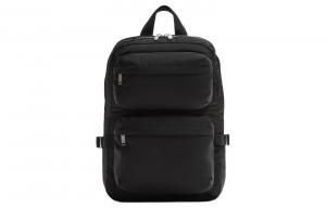 Полиэстеровый рюкзак малого размера мужской черный ZARA