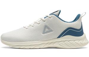 Кроссовки Qingyi для бега мужские с низким верхом цвета «белый графитовый синий» Peak