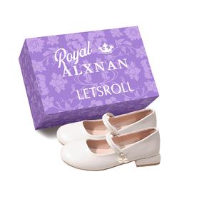 Туфли Мэри Джейн на массивном каблуке для женщин Alxnan, Apricot Box