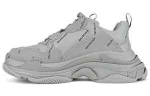 Кроссовки Balenciaga Triple S Allover Logo Gray