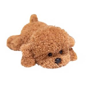 Плюшевая кукла Teddy Puppy, успокаивающий компаньон, терапевтическая игрушка, высота 33см/38см/48см JIZHUAN, Coffee