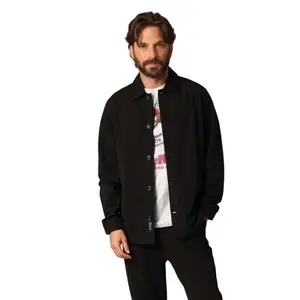 Рубашка с длинным рукавом Deeluxe Matheus, черный