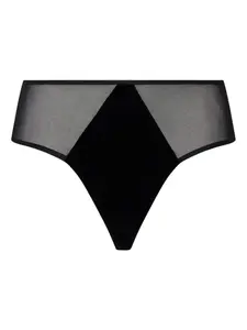 Бархатные трусы-брифы Undress Code, черный