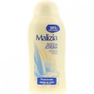Пена для душа Nutiente Milk Cream 300мл, Malizia