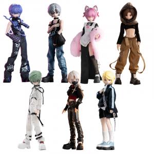 Zach LaVine Collection Action Ball Jointed Doll Mystery Boxes Single Mystery Box/Full Box 6 Pcs M&G SHOP