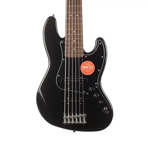 Бас-гитара Squier Affinity Series Jazz Bass VI Laurel - Черный Металлик