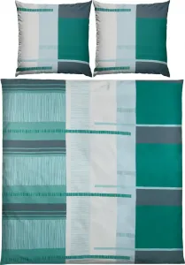 Постельное белье петроль 1x 200x200 см + 2x 80x80 см REDBEST