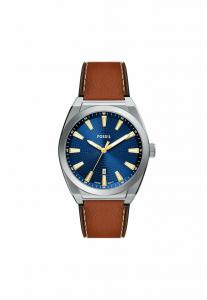 Часы Fossil, коричневый